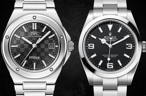 iwc mark 20 vs rolex explorer|Explorer I vs IWC Mark XVI .